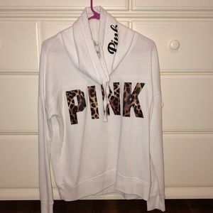 Vs pink sweat shirt